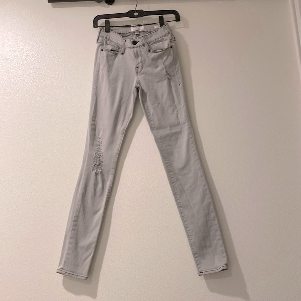 Women's Light Gray Jeans